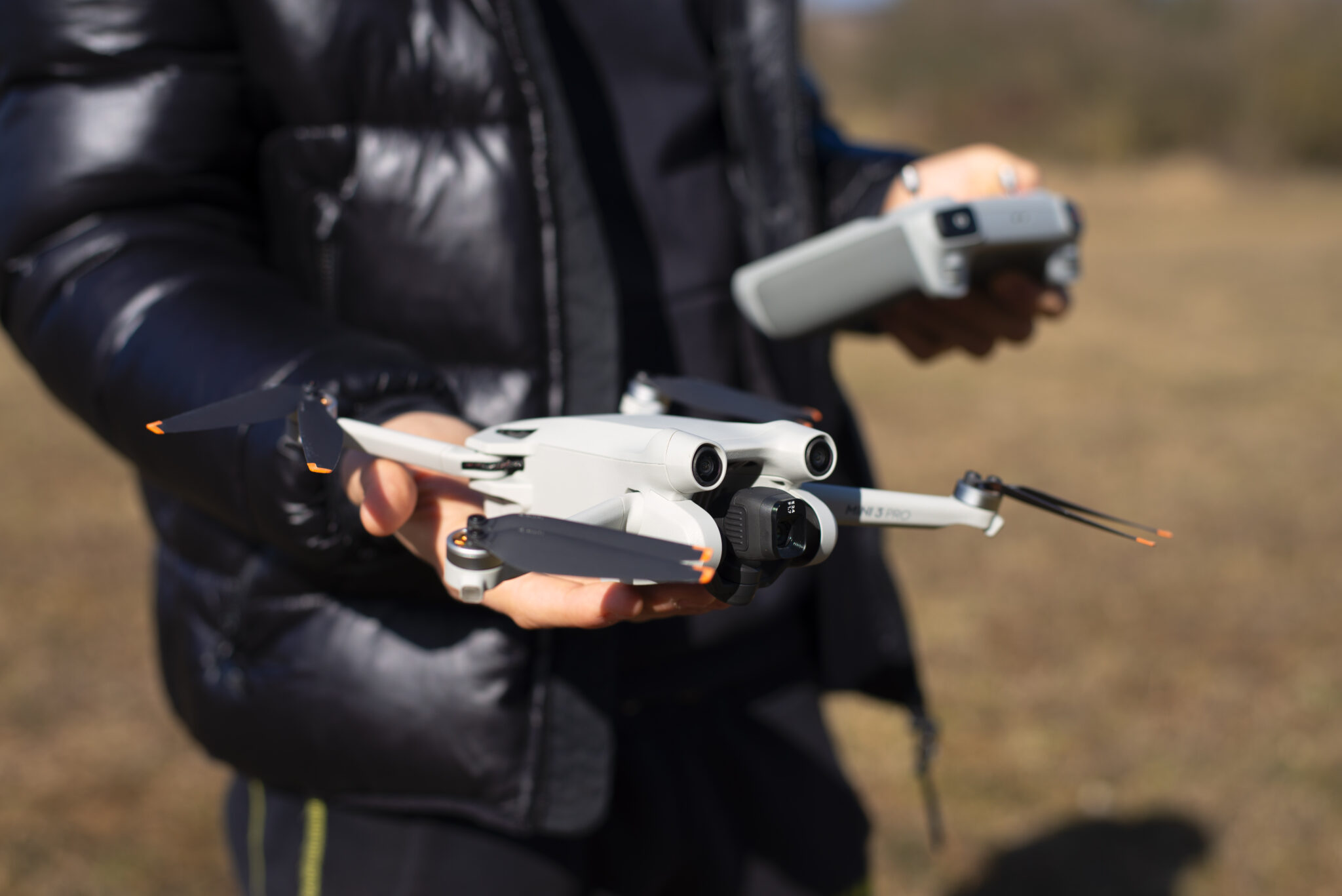 natáčení s dronem